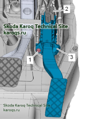 Снять защиту компонентов skoda