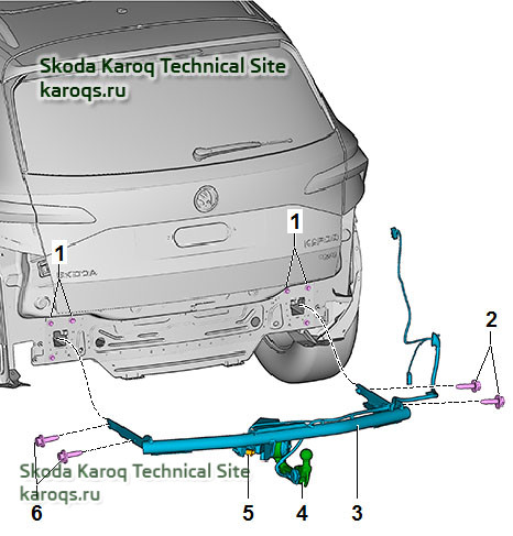 Фаркоп для Skoda Ovtavia A7 () 