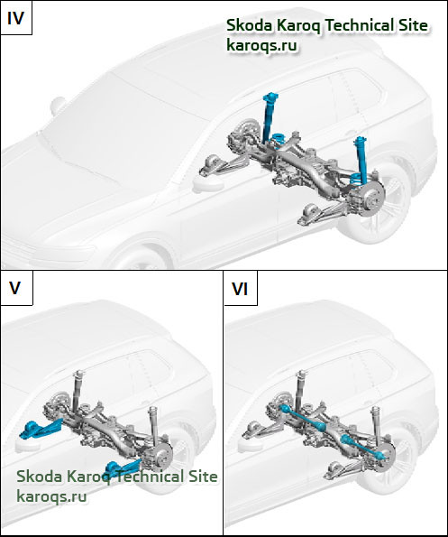 Схема подвески шкода фабия
